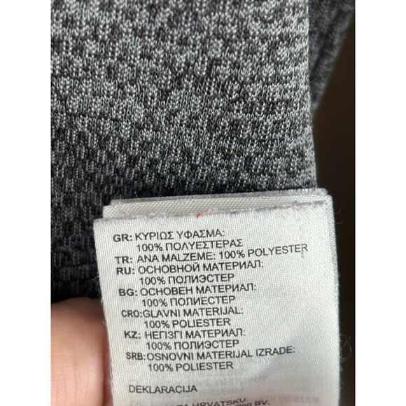 Adidas Climawarm Gray Kangaroo Pocket Hoodie Size Large - Picture 4 of 6